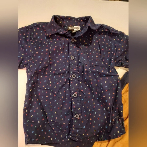 Mick Mack Toddler Boy 2-Piece Short Sleeve and Pant Set in Size 2T - Picture 2 of 7